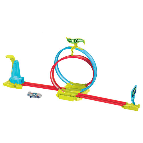 Hot Wheels Neon Speeders Laser Stunt Slamway