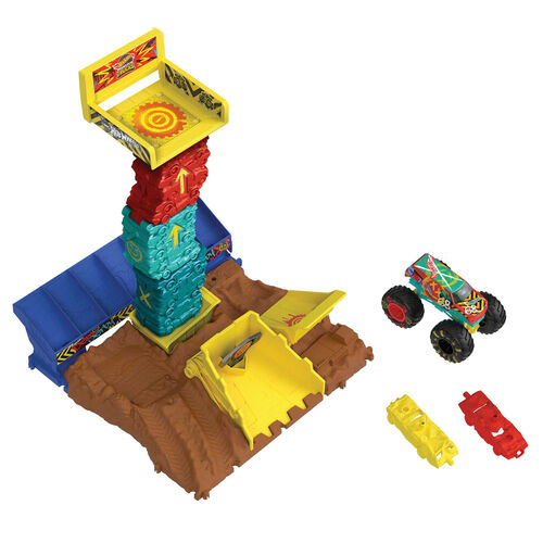 Hot Wheels Monster Trucks assorted Spire-Out Challenge