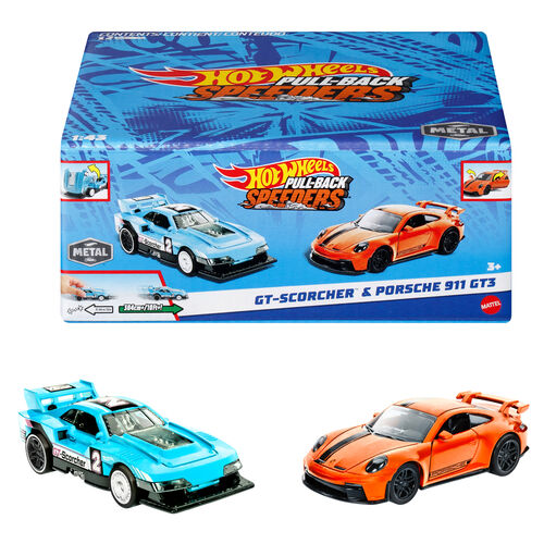 Hot Wheels assorted set 2 racing cars