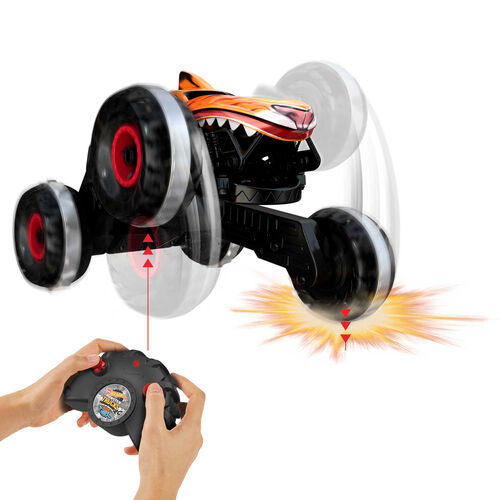 Coche radio control Tiger-Shark Monster Trucks Hot Wheels