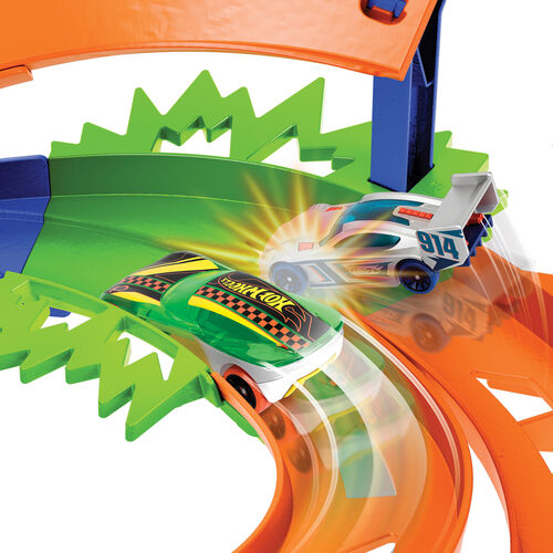 Pista Action Choque en la Pista Hot Wheels