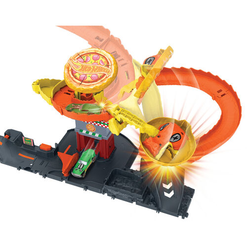 Pista Pizza Slam Ataque de Cobra Hot Wheels