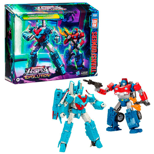 Transformers Legacy Evolution Rise of Tyranny Humble Origins Data Cleark & Senator set 2 figures 17,5cm