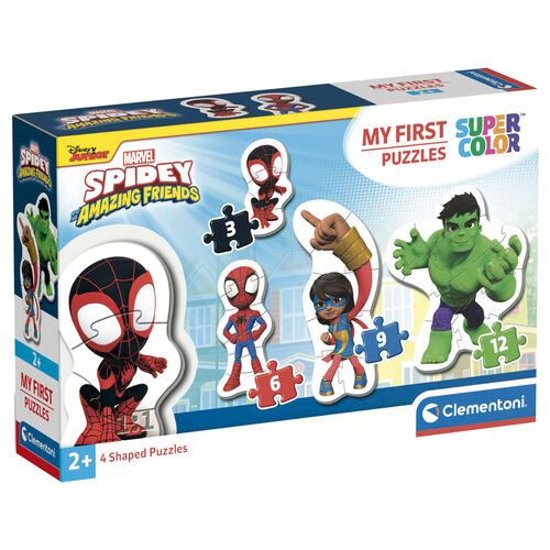 Marvel Spidey and His Amazing Friends puzzle 3-6-9-12pcs