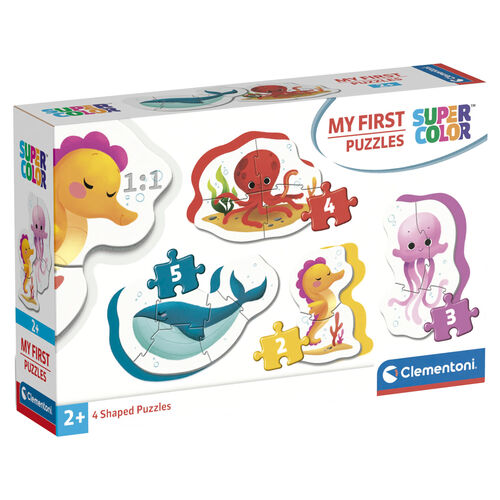 Marine Life puzzle 2-3-4-5pcs