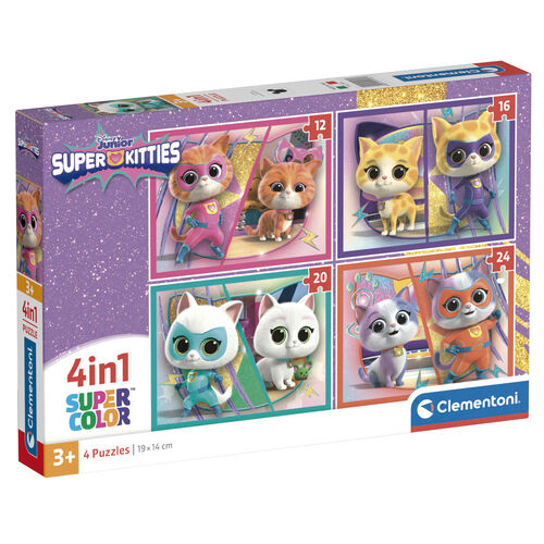 Disney SuperKitties puzzle 12-16-20-24pcs