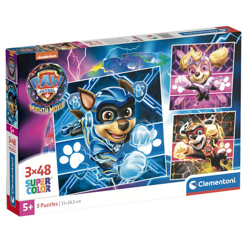 Paw Patrol puzzle 3x48pcs