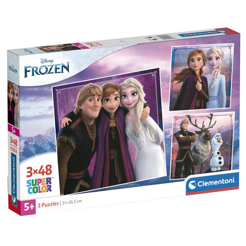 Disney Frozen puzzle 3x48pcs