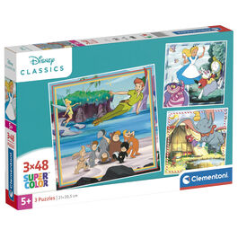 Disney Classics puzzle 3x48pcs