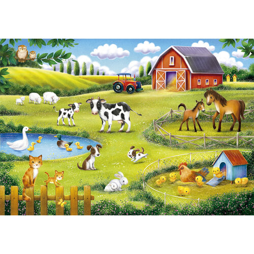 The Animal Farm puzzle 30pcs