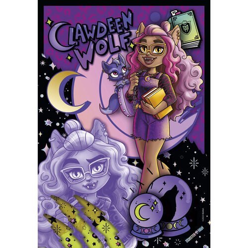 Monster High Clawdeen Wolf puzzle 150pcs