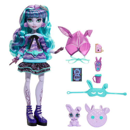 Monster High pyjama party Twyla doll 25cm