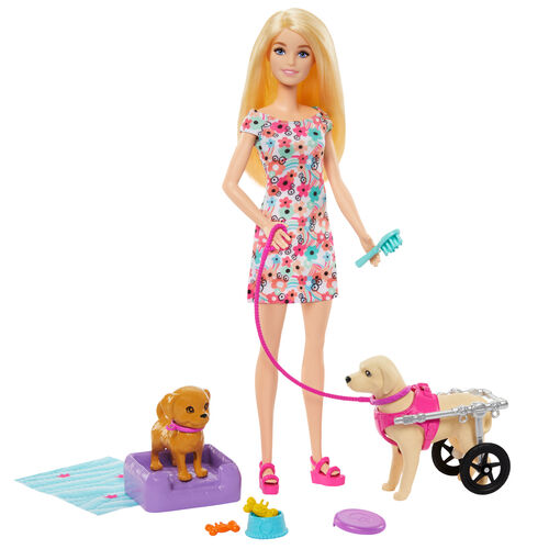 Barbie Walk and Wheel doll