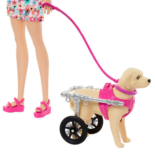 Barbie Walk and Wheel doll