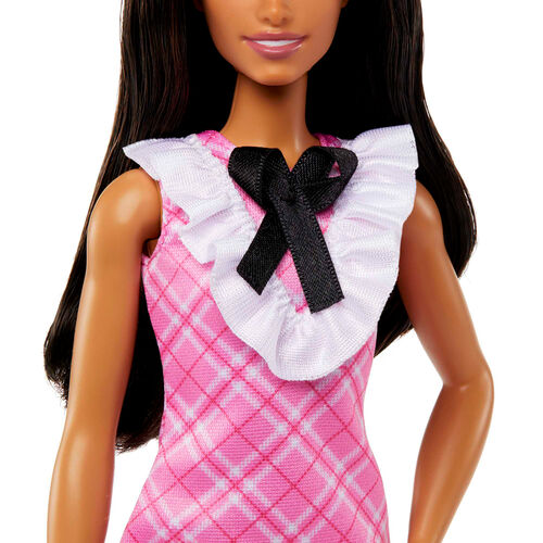 Barbie Fashionista Tartan Dress doll