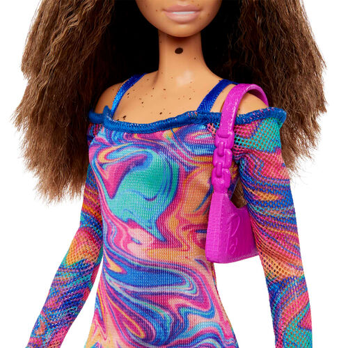 Barbie Fashionista Marble Print Dress doll