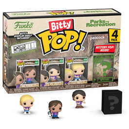 Blister 4 figures Bitty POP Park and Recreation Goddess