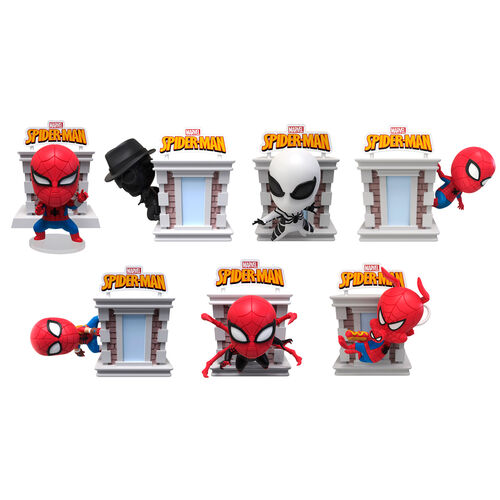 Marvel Spiderman Tower Hero Box assorted surprise figure