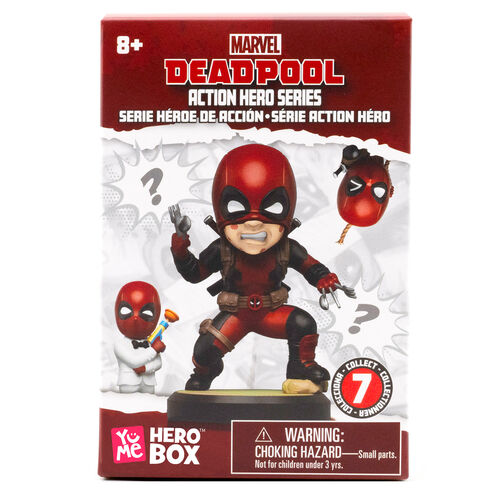 Figura sorpresa Hero Box Deadpool Marvel surtido