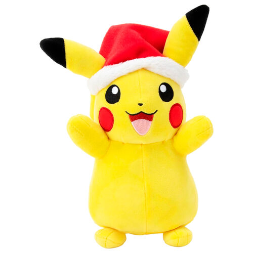 Peluche Pikachu Navidad Pokemon 20cm