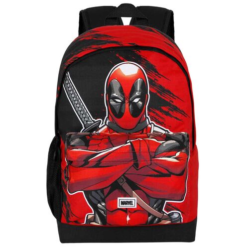 Marvel Deadpool Plus Bad adaptable backpack 43cm