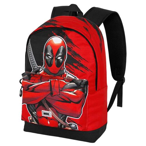 Marvel Deadpool Plus Bad adaptable backpack 43cm