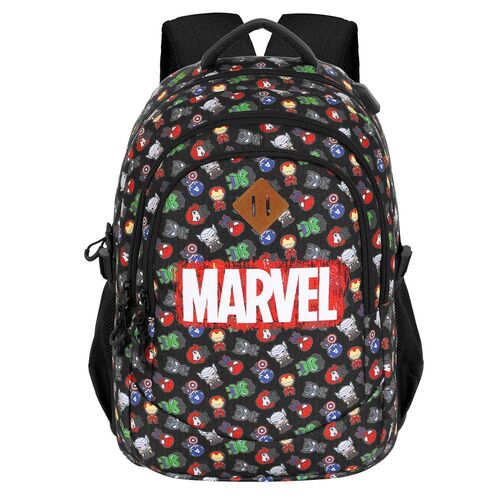 Mochila Plus Chibi Los Vengadores Avengers Marvel 44cm