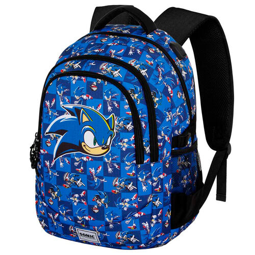 Sonic the Hedgehog Plus Action backpack 44cm