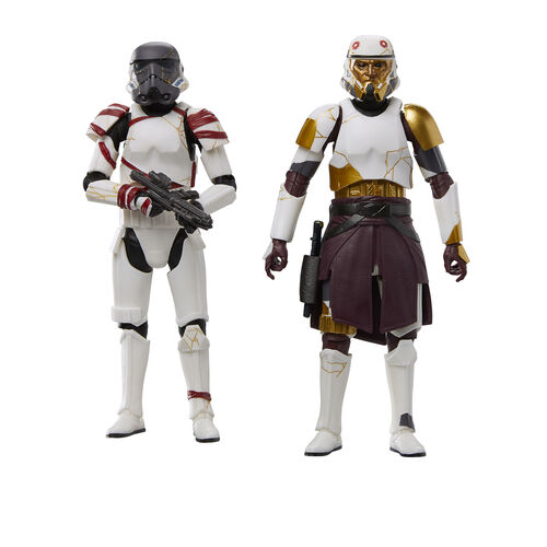 Blister 2 figuras Captain Enoch & Night Trooper Ahsoka Star Wars 15cm