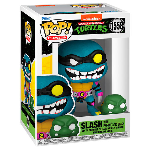 Figura POP Tortugas Ninja Slash & Pre mutated Slash