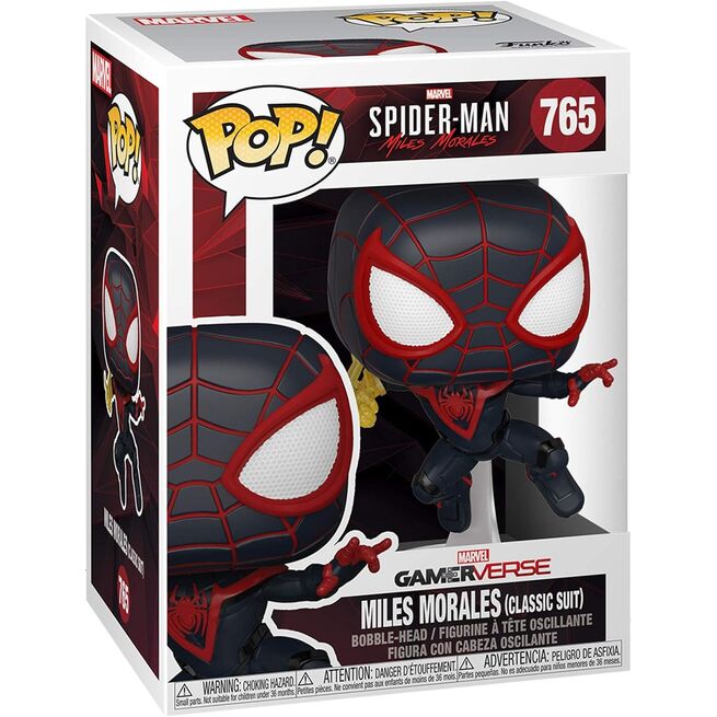 Figura POP Spiderman Miles Morales - Miles Morales Classic Suit