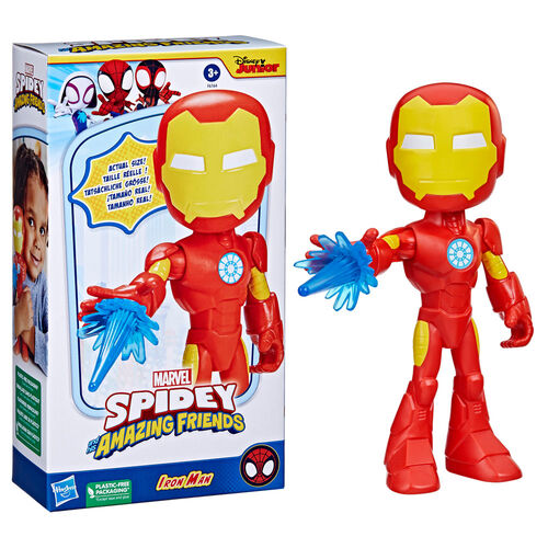 Marvel Spidey Amazing Friends Iron Man figure 22cm