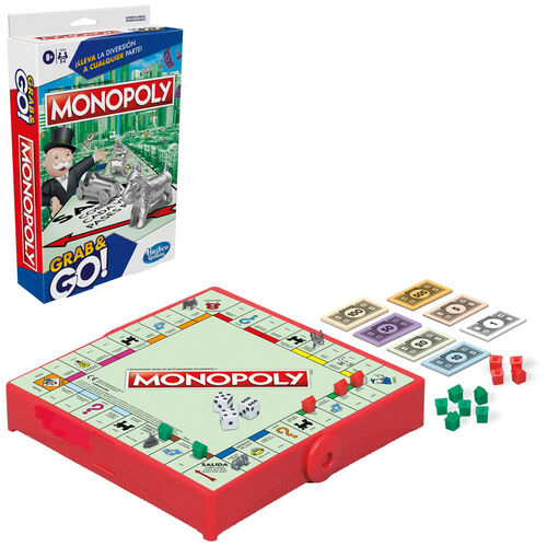 Spanish Grab & Go! Monopoly board game