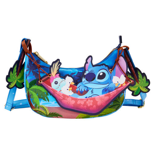 Loungefly Disney Stitch Camping Cuties crossbody bag