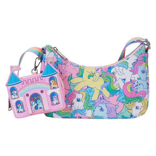 Loungefly My Little Pony Rainbow crossbody bag + coin bag