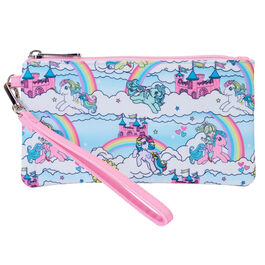 Loungefly My Little Pony Sky Scene zipper wrislet wallet