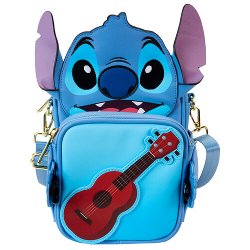 Loungefly Disney Stitch Camping Cuties crossbody bag with coing bag