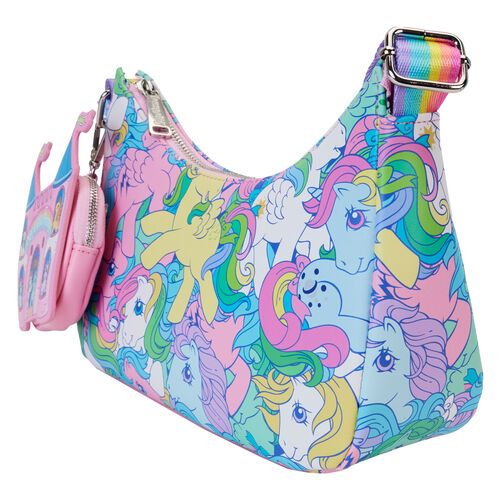 Loungefly My Little Pony Rainbow crossbody bag + coin bag