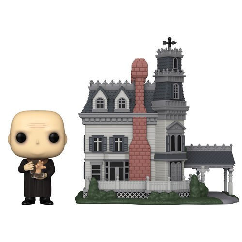 POP figure Town The Addams Family Uncle Fester & Addams Family Mansion