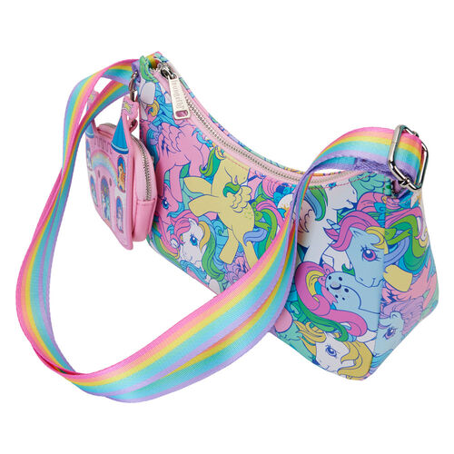 Loungefly My Little Pony Rainbow crossbody bag + coin bag