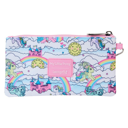 Loungefly My Little Pony Sky Scene zipper wrislet wallet