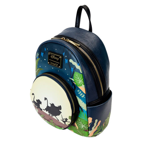 Mochila 30th Anniversary Hakuna Matata Rey Leon Disney Loungefly 26cm