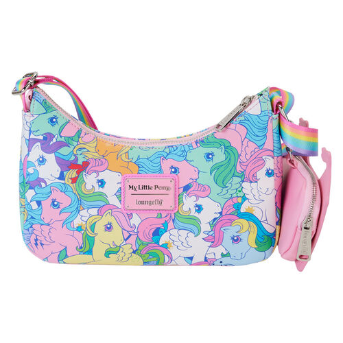 Loungefly My Little Pony Rainbow crossbody bag + coin bag