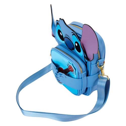 Loungefly Disney Stitch Camping Cuties crossbody bag with coing bag