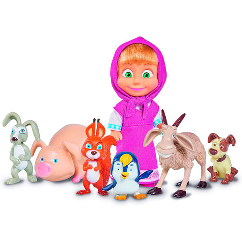 Masha and Bear blister 6 figures