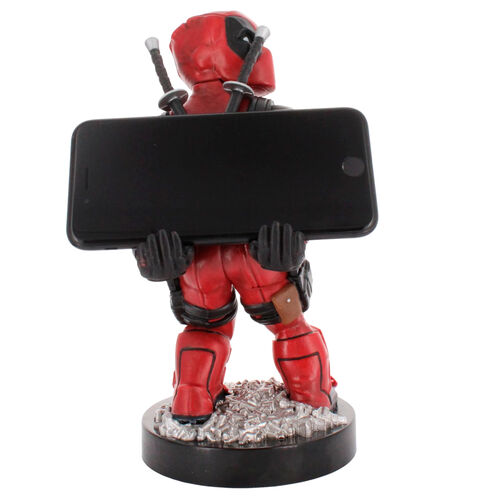 Marvel Deadpool 3 Bringing Up The Rear figure clamping bracket Cable guy 21cm