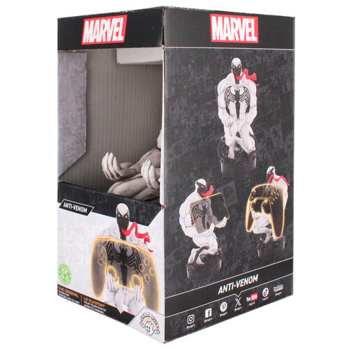 Marvel Anti-Venom figure clamping bracket Cable guy 21cm