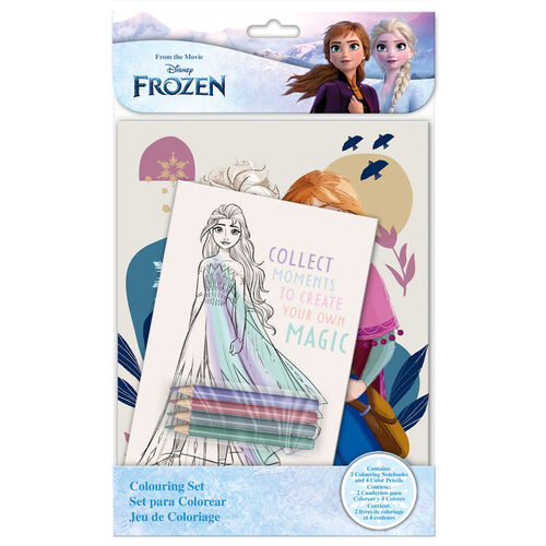 Disney Frozen coloring set + notebook