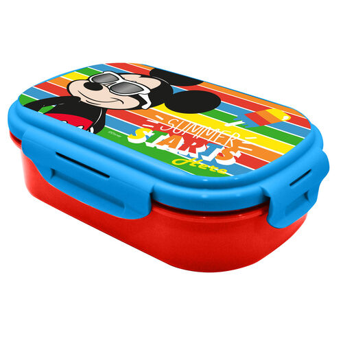 Disney Mickey lunch box + cutlery