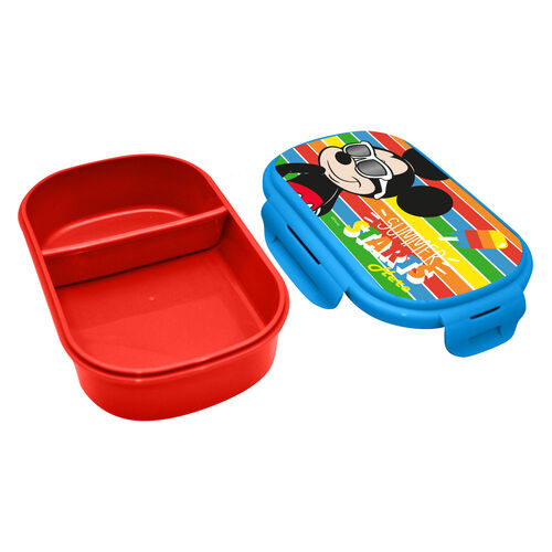 Disney Mickey lunch box + cutlery